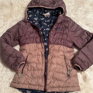 Patagonia Blue Floral Patterned Jacket